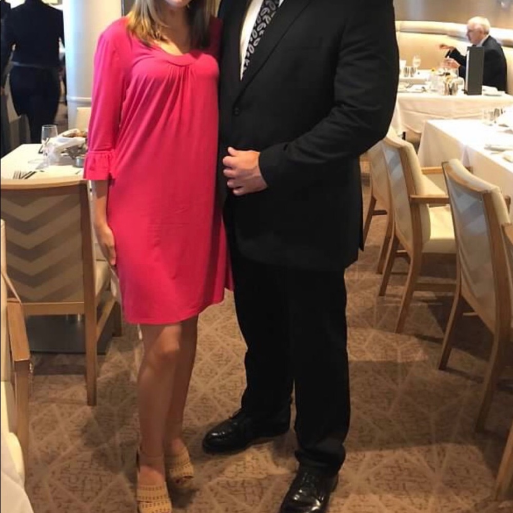 Pink Lily pink long sleeve dress